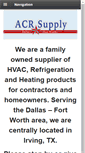 Mobile Screenshot of acrsupplydfw.com